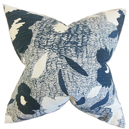 Das Kissen Collection Fife Geometrische Kissenhülle, blau von The Pillow Collection
