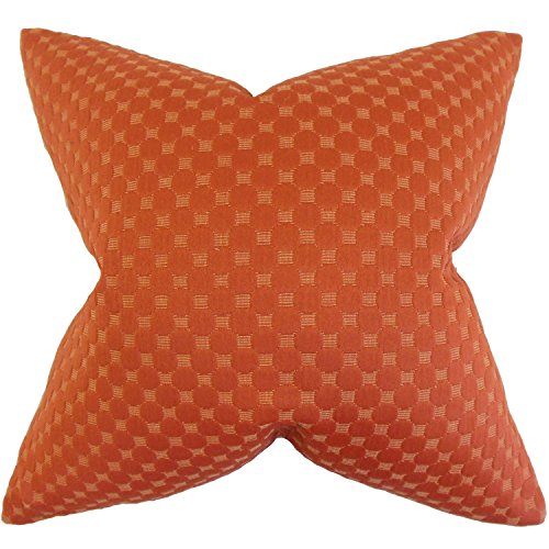 Das Kissen Kollektion Kasen Solides Kissenbezug, orange von The Pillow Collection