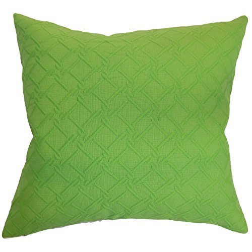 Das Kissen Kollektion rafai Solides Kissenbezug, Grün von The Pillow Collection