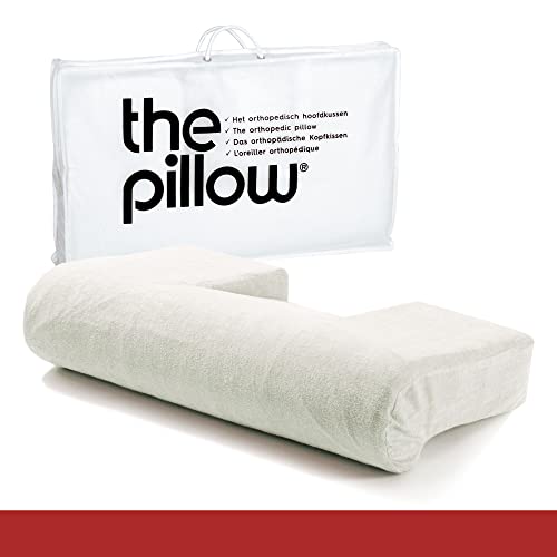 The Pillow Nackenksissen Extra Komfort Kompakt - Seitenschläferkissen mit Einzigartiger 3-Teiliger Form für Eine Ungezwungene und Natürliche Körperhaltung - Hochwertiges Orthopädisches Kissen von The Pillow