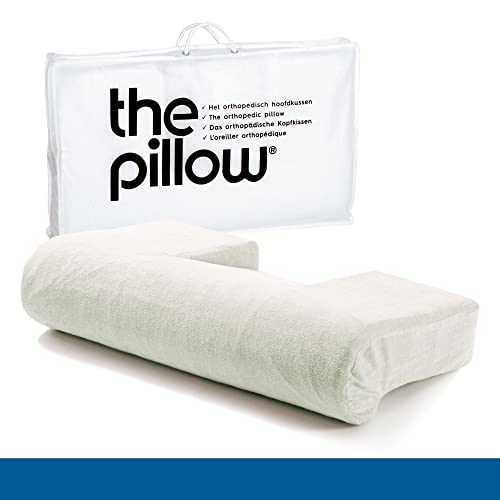 The Pillow Orthopädisches Kissen Extra Komfort - Einzigartiges 3-teiliges Design zur Unterstützung der Natürlichen S-Form - Reduziert Nacken- und Rückenschmerzen - Verbesserte Belüftung von The Pillow