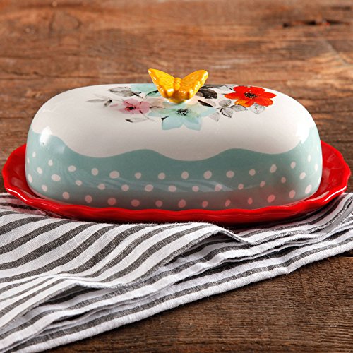 The Pioneer Woman -Flea Market- Two Piece Floral Butter Dish by The Pioneer Woman von The Pioneer Woman