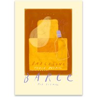 The Poster Club - Barce von Das Rotes Rabbit, 30 x 40 cm von The Poster Club ApS