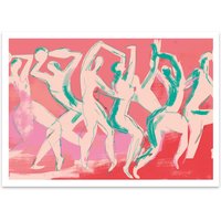 The Poster Club - Dancing von by Garmi, 50 x 70 cm von The Poster Club ApS