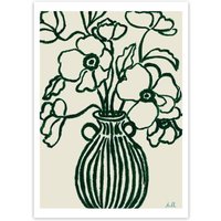 The Poster Club - Poppy Studies III von Anine Cecilie Iversen, 40 x 50 cm von The Poster Club