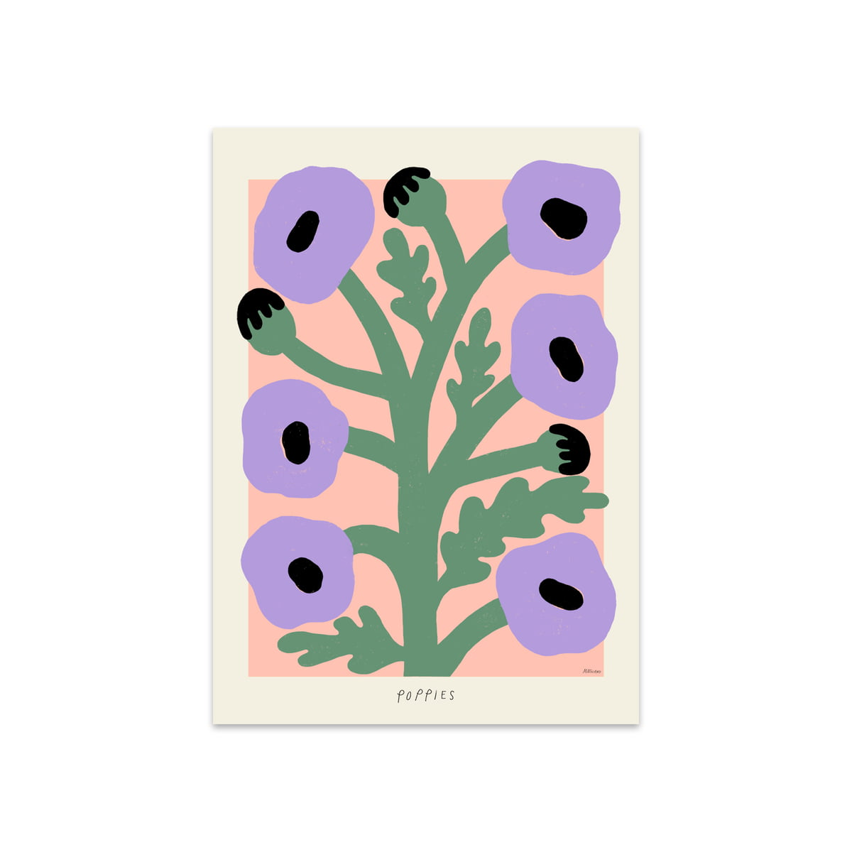 The Poster Club Poster Purple Poppies Madelen Möllard Lila Siehe Text/Foto B-Ware The Poster Club Poster Purple Poppies Madelen Möllard Lila Siehe Text/Foto B-Ware von The Poster Club