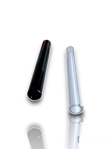 Ersatz-Glas-Ziehröhrchen Set (2 Stück) mit Magnet – Passend für "The Richman" Schnupfset | Hochwertiges Glas für stilvollen Genuss Robust & leicht zu reinigen von The Richman