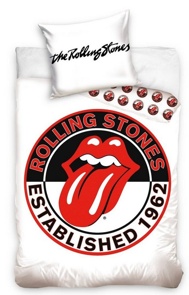 The Rolling Stones Bettwäsche The Rolling Stones Bettwäsche 160 x 200 cm von The Rolling Stones