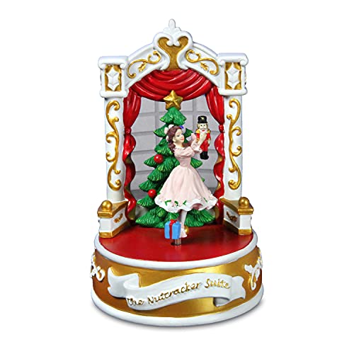 The San Francisco Music Box Company Clara und der Nussknacker Suite Musical – 18 Note Aufzieh spielt Classic Tune - Bunt, Klassisch, Musical, Figurine, Weihnachtsszene, Nussknacker, Clara, Tchaikovsky The San Francisco Music Box Company Clara und der Nussknacker Suite Musical – 18 Note Aufzieh spielt Classic Tune - Bunt, Klassisch, Musical, Figurine, Weihnachtsszene, Nussknacker, Clara, Tchaikovsky von The San Francisco Music Box Company