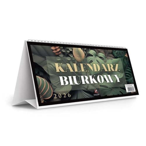 Kalendarz 2026 Biurkowy Poziomy Stojący 29 x 13 cm Polski Kalendarz 2026 Organizer Terminarz Datownik von The Screwed