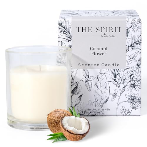 The Spirit Store Duftkerzen 2er-Set | Weihnachts-Geschenk für Frauen Freundin zum Geburtstag | Wellness-Geschenk Natürlich Soja Groß von The Spirit Store