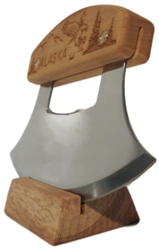 Inupiat Birke Alaska Besteck Ulu Messer Adler Flight Berge von The ULU Factory