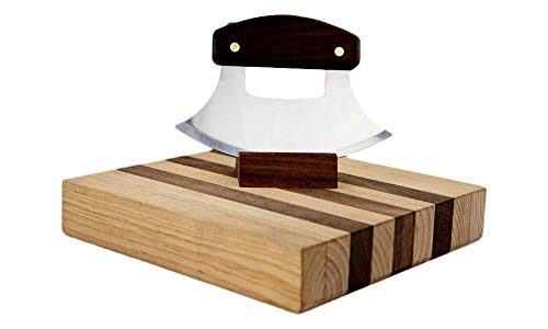Ulu Factory Ulu Bowl Plain Walnut Handle by Alaska Ulu Factory von The ULU Factory