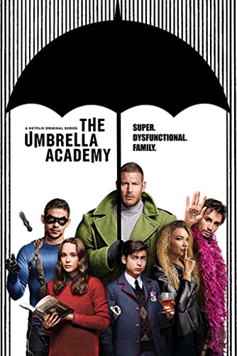 The Umbrella Academy Maxi-Poster, unlaminiert, mehrfarbig, 61 x 91,5 cm von HDmirrorR