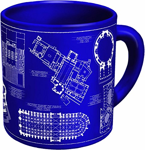 Architektur-Kaffeetasse - Architektur Zeichnungen berühmter Gebäude - von klassisch bis "klassisch" - in einer lustigen Geschenkbox Architektur-Kaffeetasse - Architektur Zeichnungen berühmter Gebäude - von klassisch bis "klassisch" - in einer lustigen Geschenkbox von The Unemployed Philosophers Guild