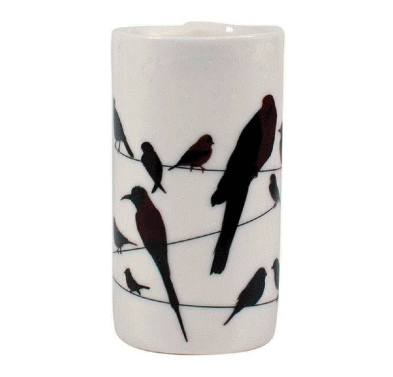 The Unemployed Philosophers Guild Teelichthalter T-Light (Keramik, 1 St., ca. Ø 5,5 x 10 cm), Thermochromie Farbwechsel von The Unemployed Philosophers Guild