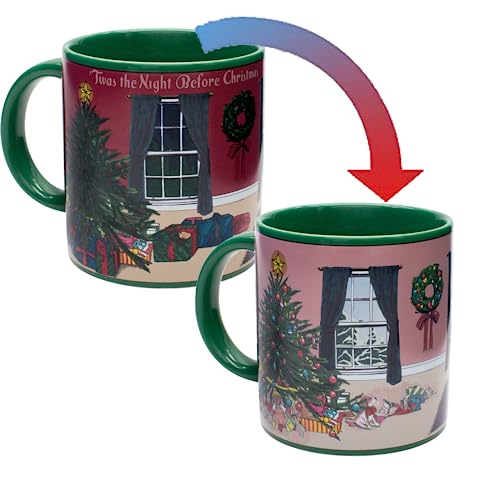 The Unemployed Philosophers Guild Twas the Night Before Christmas Tasse mit Wärmewechsel, Kaffee hinzufügen und Weihnachtsmorgen erscheinen lassen, in lustiger Geschenkbox The Unemployed Philosophers Guild Twas the Night Before Christmas Tasse mit Wärmewechsel, Kaffee hinzufügen und Weihnachtsmorgen erscheinen lassen, in lustiger Geschenkbox von The Unemployed Philosophers Guild