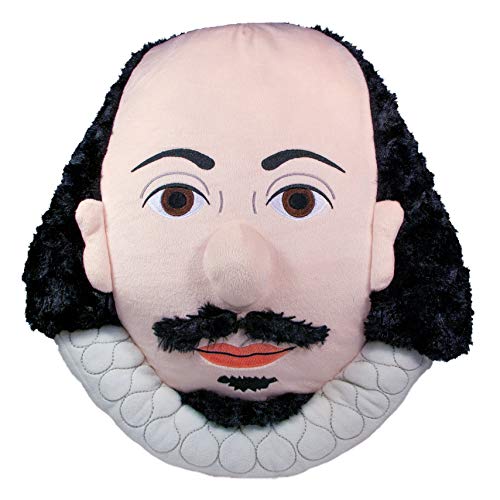 William Shakespeare gefüllte Porträt Plüsch Kissen / Kissen von The Unemployed Philosophers Guild von The Unemployed Philosophers Guild