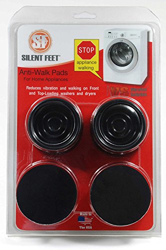 Anti-Walk Silent Feet - Anti-Vibration Pads für Waschmaschinen und Trockner von The Vibration Solution