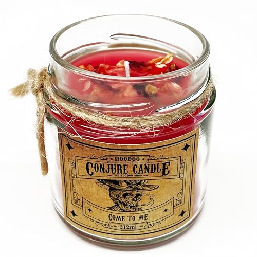 Conjure Candle Come to me - Magische Voodoo Kerze - Komm zu mir - Beziehung und Liebe anziehen von The Voodoo Shop