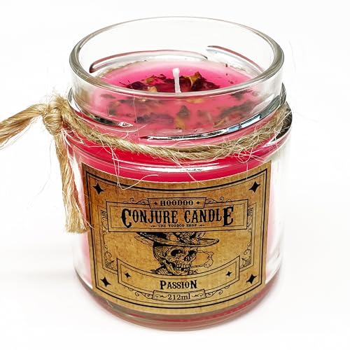 Conjure Candle Passion - Magische Voodoo Kerze - Leidenschaft - Lust und Sex anziehen von The Voodoo Shop