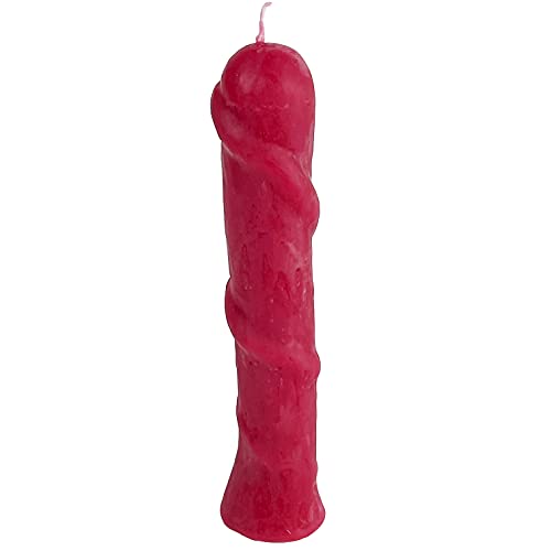 Schlangen Kerze rot | Schutz vor bösen Einflüssen in Liebesangelegenheiten, Eifersucht und Untreue | Voodoo/Hoodoo Snake Candle red von The Voodoo Shop