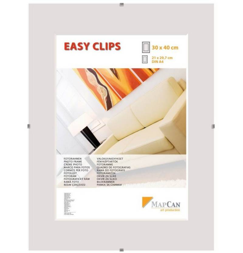 The Wall - the art of framing AG Bilderrahmen Cliprahmen Easyclips Normalglas 30 x 40 cm von The Wall - the art of framing AG