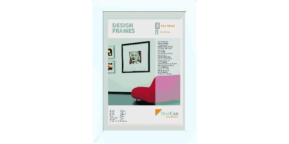 The Wall - the art of framing AG Bilderrahmen Holz Bilderrahmen Script weiß, 13 x 18 cm The Wall - the art of framing AG Bilderrahmen Holz Bilderrahmen Script weiß, 13 x 18 cm von The Wall - the art of framing AG