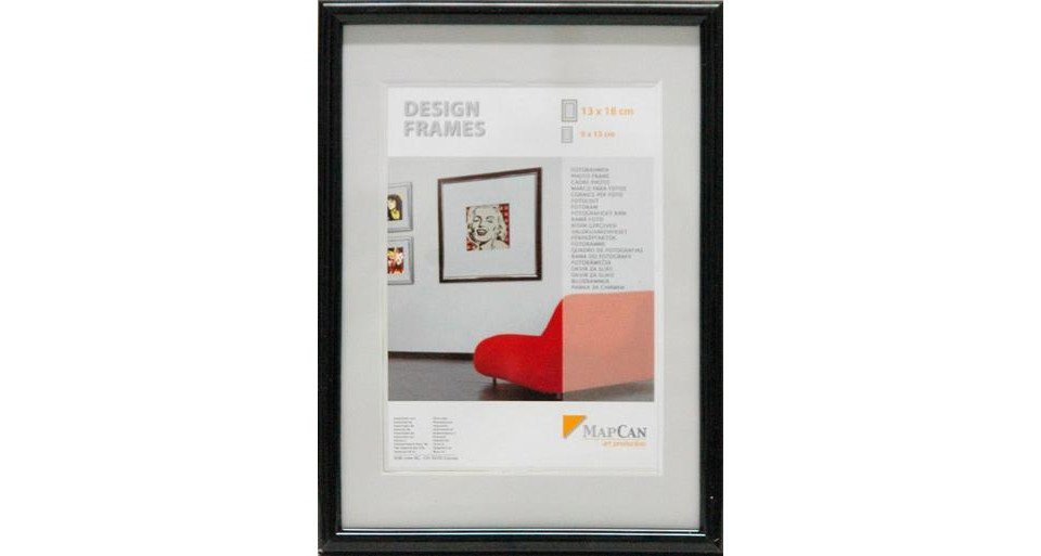 The Wall - the art of framing AG Bilderrahmen Kunststoff Bilderrahmen Design Frames schwarz, 60 von The Wall - the art of framing AG