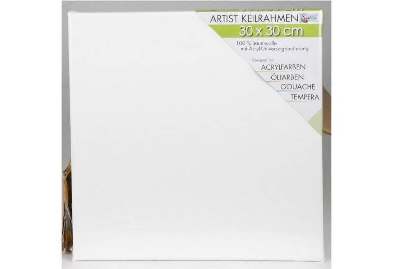 The Wall - the art of framing AG Keilrahmen 12 Stück Keilrahmen 30 x 30 cm Leinwand Künstlerbedarf Maltuch 100% Ba von The Wall - the art of framing AG