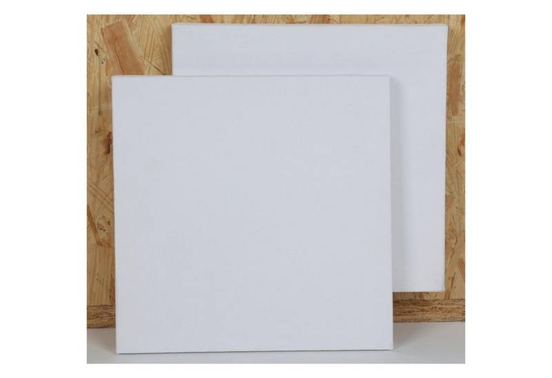 The Wall - the art of framing AG Keilrahmen 6x 2er Set Baumwoll-Keilrahmen 20x20cm quadratisch klein Leinwand von The Wall - the art of framing AG