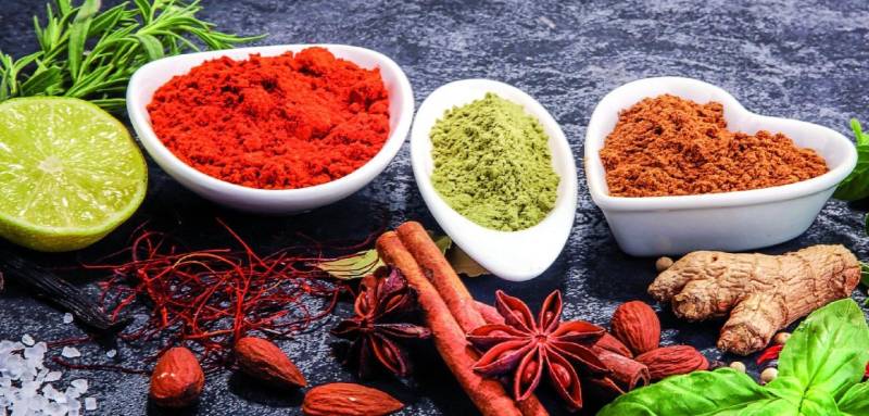 The Wall - the art of framing AG Wandbild Deco-Block Bild - Spices 60 x 29 cm, Essen & Trinken von The Wall - the art of framing AG