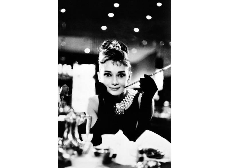 The Wall - the art of framing AG Wandbild Deco-Panel Bild 90 x 58 cm - Audrey Hepburn von The Wall - the art of framing AG