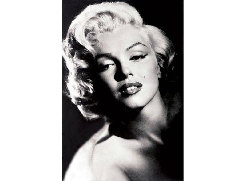 The Wall - the art of framing AG Wandbild Deco-Panel Bild - Marilyn Monroe 90 x 58 cm, Porträt von The Wall - the art of framing AG