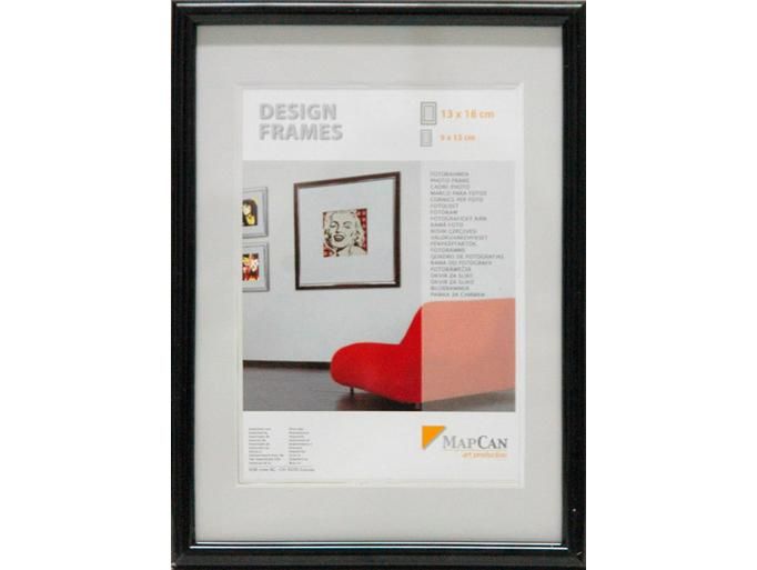 Kunststoff Bilderrahmen Design Frames schwarz, 60 x 80 cm von The Wall