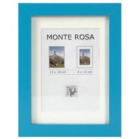 Holz Bilderrahmen Monte Rosa cyan, 13x 18 cm Bilderrahmen von The Wall