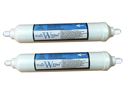 Kühlschrank Wasser Filter kompatibel GE, LG, Samsung, Daewoo, Bosch externer Inline Filter QuickFit pushfittings 2 Pack von The Water Filter Men