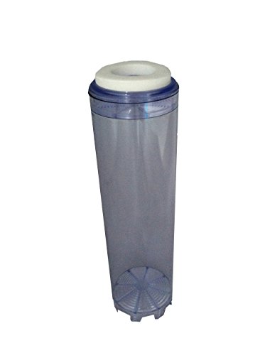 Wasserfilterkartusche, wiedernachfüllbar, für alle 25,4 cm Gehäuse, 25,4 cm, Transparent von The Water Filter Men