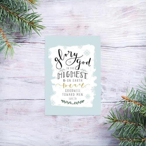 Glory to God Weihnachtsmagnet Glory to God Weihnachtsmagnet von The Wee Sparrow