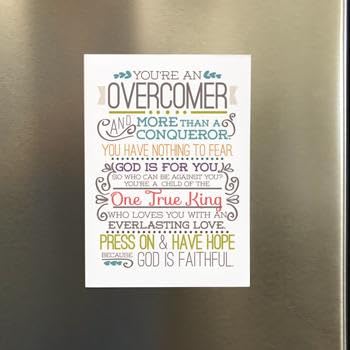 Overcomer Magnet Overcomer Magnet von The Wee Sparrow
