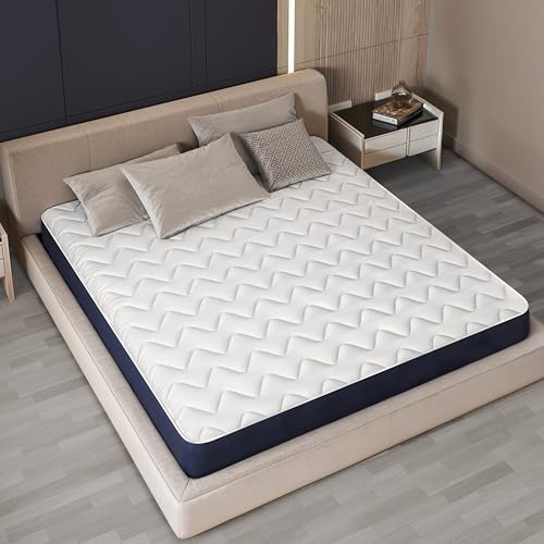 The White Stone Matratze 120 x 190 aus hypoallergenem Waterfoam | Höhe 30 cm | Polsterung aus Watte und Bezug aus atmungsaktivem 3D-Gewebe, milben- und pilzresistent | Hergestellt in Italien von The White Stone