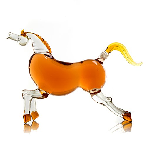 Liquor Karaffen Pferd farblos Liquor Karaffen Pferd farblos von The Wine Savant