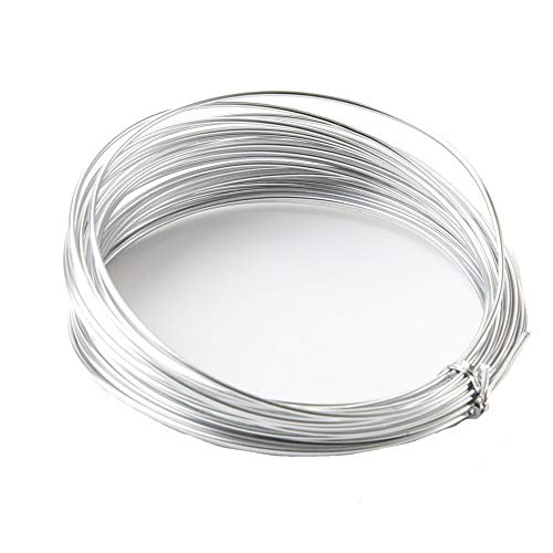 The Wire Man – Draht Bre Aluminium silber 2 mm-12 m-100gr von Inconnu