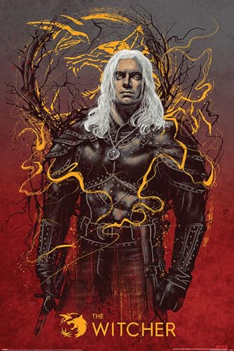 The Witcher Poster, unbeschichtet, Standard von The Witcher