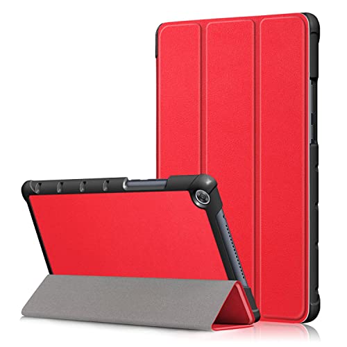 Nur für Huawei Mediapad M5 Lite 8.0 M5 Cover, Anti-Scratch Magnetic Tablet Cover, Cover mit Stiftfunktion (Big Red) von The Wolfdragon
