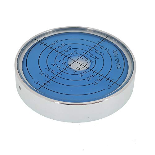 Wasserwaage, 2 mm Spitze, hohe Präzision, Universal-Wasserwaage, Wasserwaage, Wasserwaage, Wasserwaage, kleine Haushaltsmesser, blau leuchtend, magnetisch von The Yan He