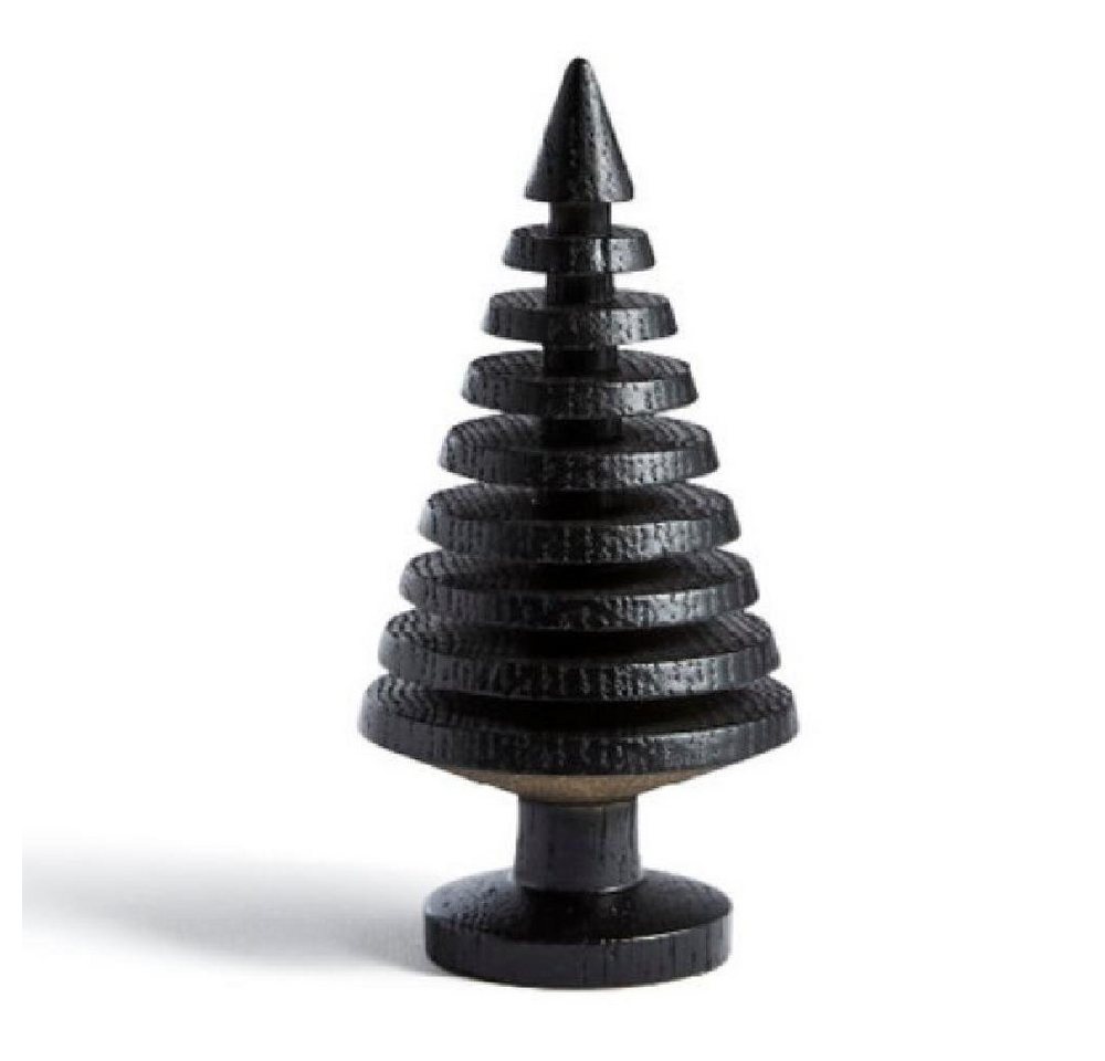 The oak men Dekofigur Dekofigur Baum Mega Tree geriffelt Black (18cm) von The oak men