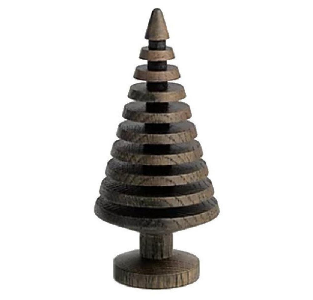 The oak men Dekofigur Dekofigur Baum Mega Tree geriffelt Dark Oak (18cm) von The oak men