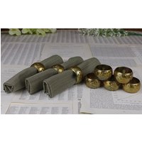 Vintage Serviettenringe Halter Aus Goldenem Metall Set Mit 8 Serviettenringen Vintage Serviettenringe Halter Aus Goldenem Metall Set Mit 8 Serviettenringen von The1608shop
