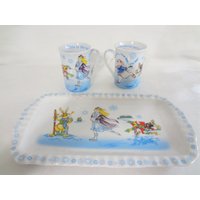 Alice in Winterland Cafe Von Paul Cardew - Made England von The4GottenAttic